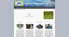 Desktop Screenshot of industrialrubberco.com